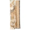 STOLA MARRONE IN CASHMERE Collezione elefanti