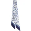 TWILLY IN SETA BLU SCURO Garden flower