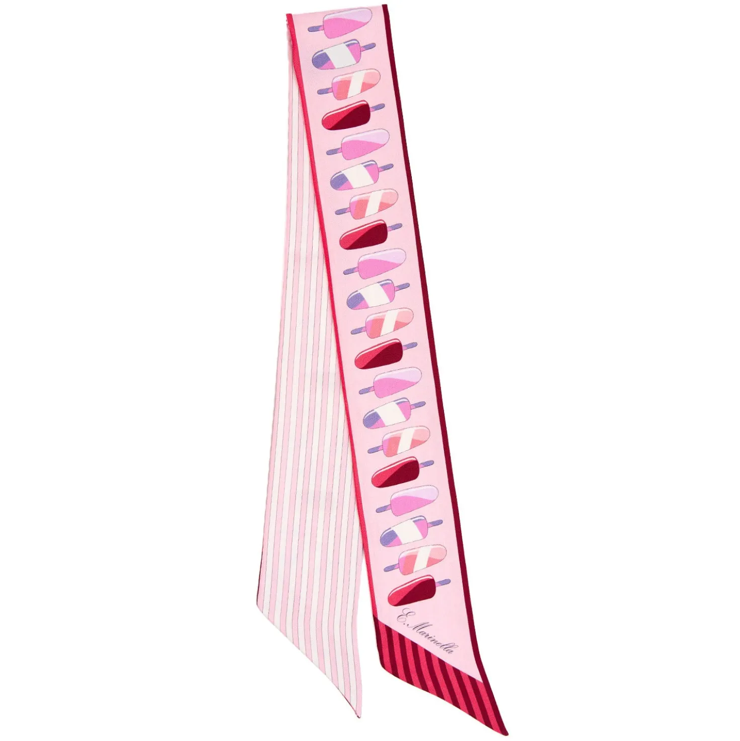TWILLY IN SETA FUCSIA La gelateria