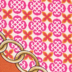 TWILLY IN SETA FUCSIA Microfantasia fiore