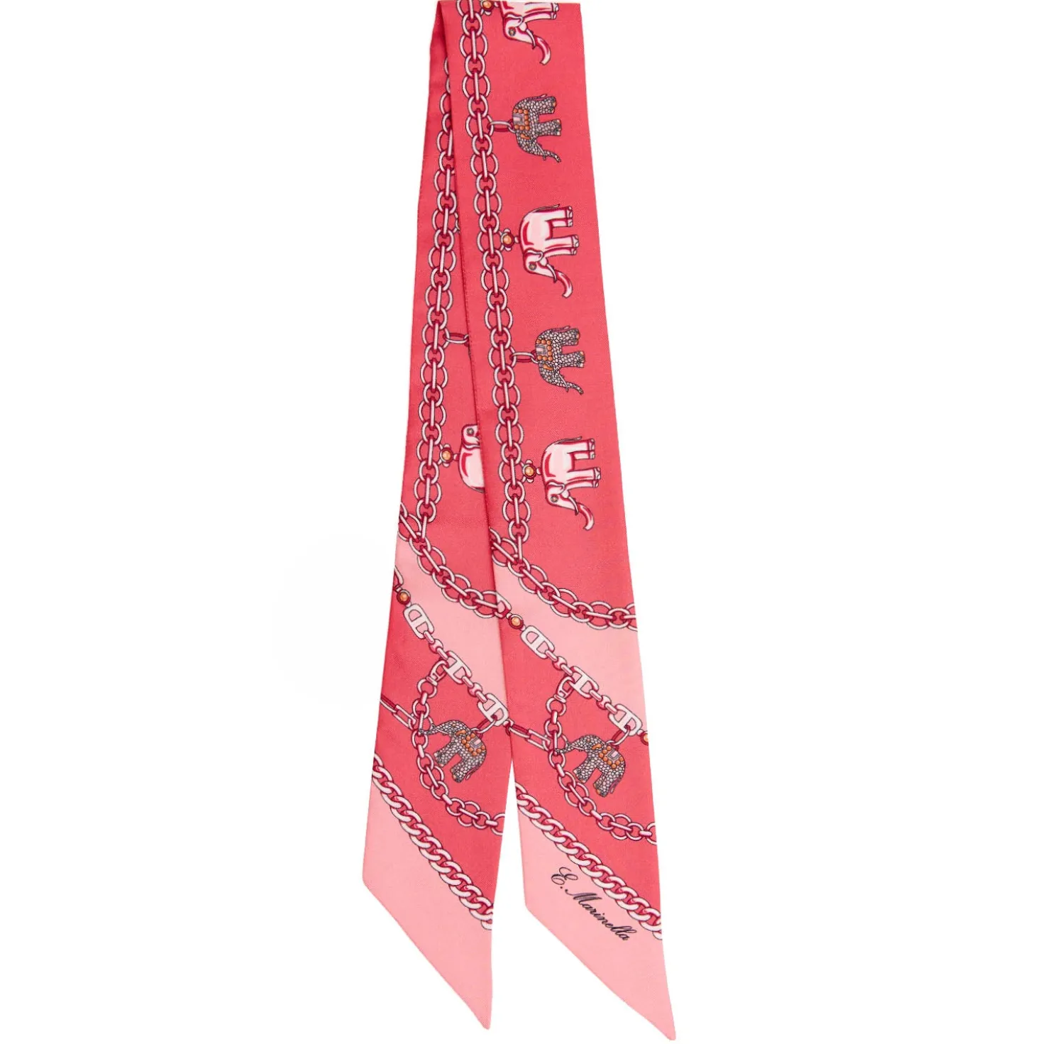 TWILLY IN SETA ROSA Lucky elephant