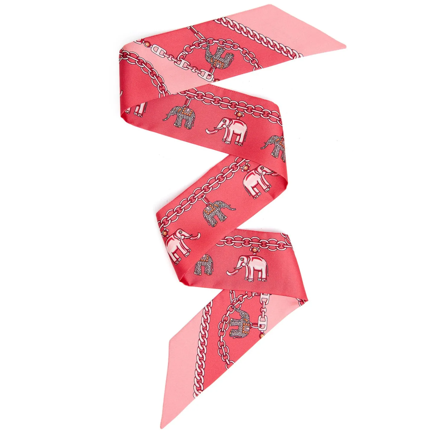 TWILLY IN SETA ROSA Lucky elephant