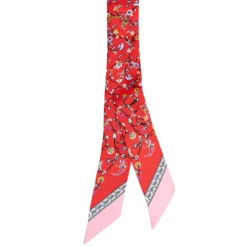 TWILLY IN SETA ROSSO Garden flower
