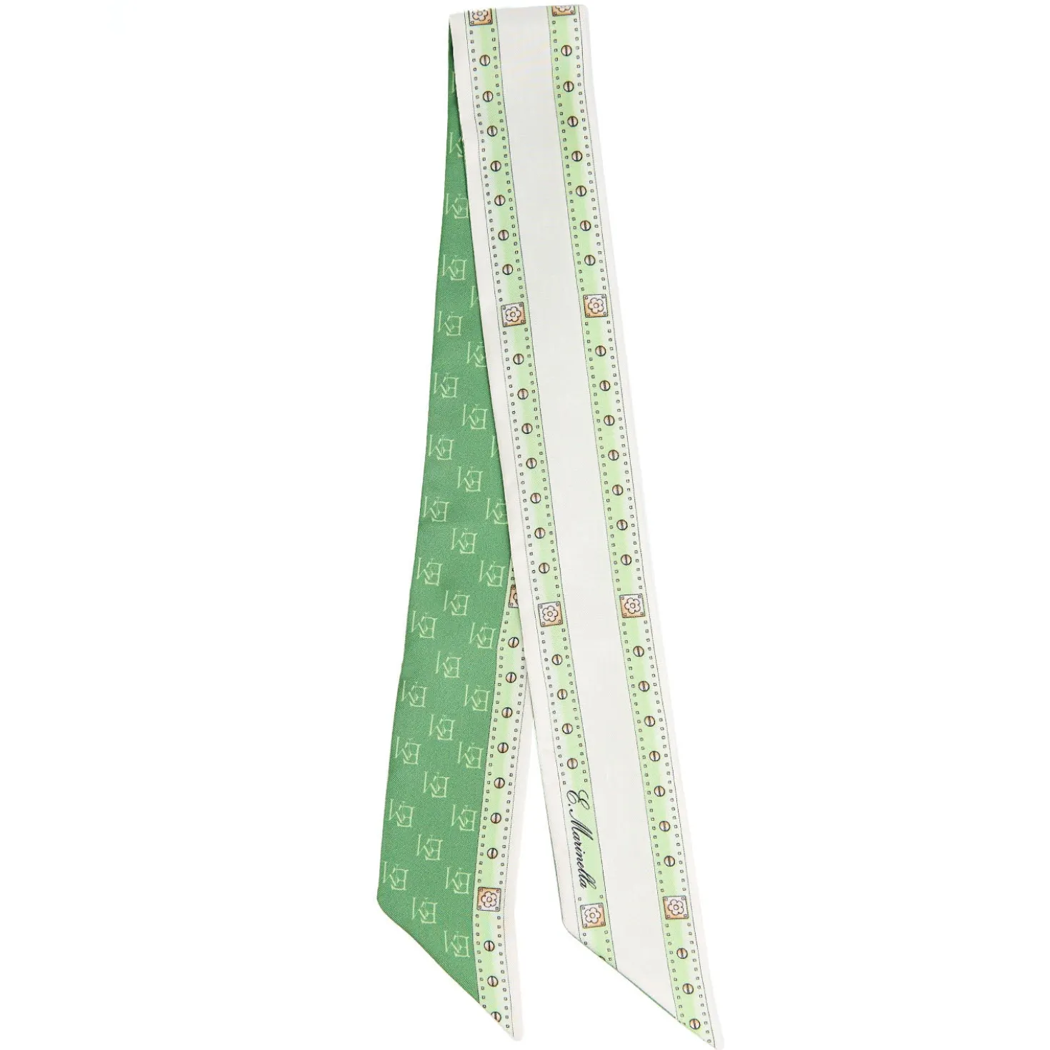 TWILLY IN SETA VERDE Logo em