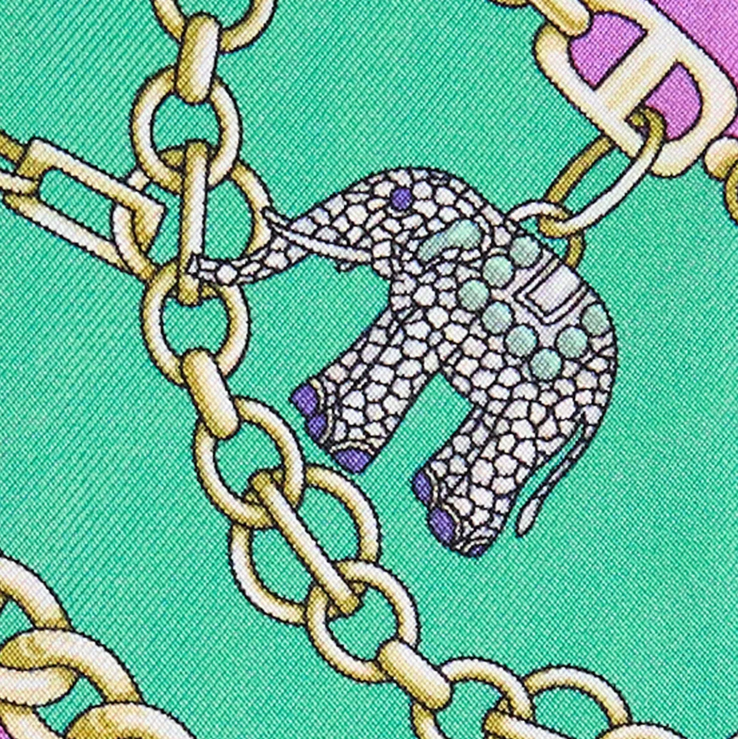 TWILLY IN SETA VERDE Lucky elephant
